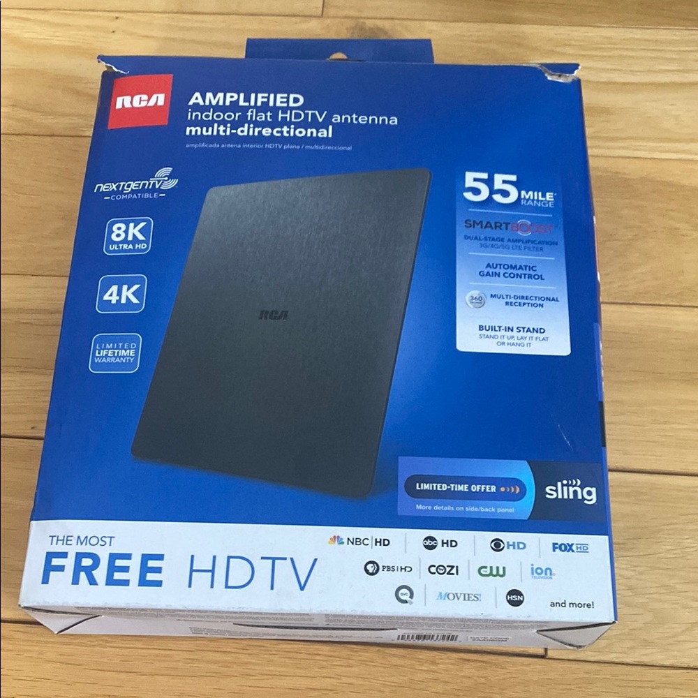 RCA Amplified Indoor HDTV Antenna